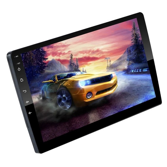 R-760A 10.1-Inch Android GPS Navigator with HD IPS Screen 1GB RAM 16GB ROM and 12-Light Rear View Camera