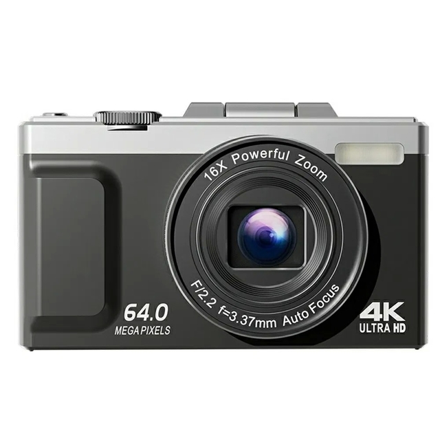 M25 3.0-inch IPS Flip Screen Digital Camera with 4K 64MP Resolution and 16x Zoom Autofocus