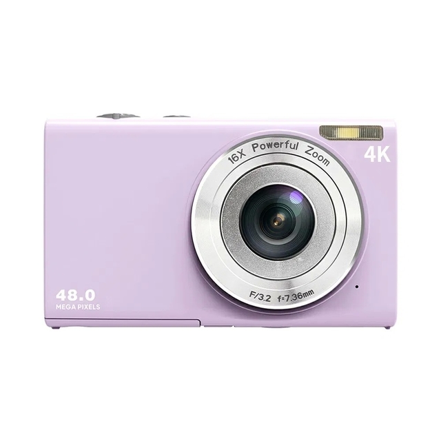 DC402-AF 4K HD 48MP Digital Camera with 16X Digital Zoom for Kids and Teens Vlogging Camera