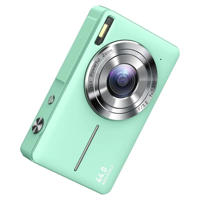 DC403L-AF 44MP 1080P HD Kids Digital Camera with 32GB Card for Professional Photography